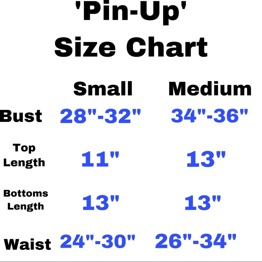 NWT ‘Pin-Up’ 2 Piece Swimsuit - Picture 9 of 9